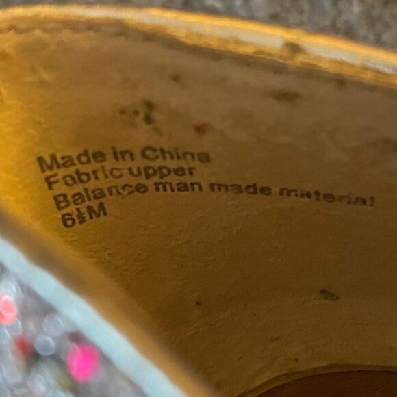 Women BAKERS GLITTER MELINANG Pumps Sexy Shoe Pageant HEELS 6.5 M - Picture 9 of 9